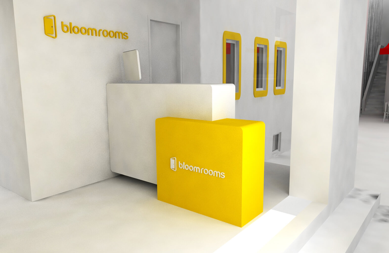 The whites and yellows of Bloomrooms!